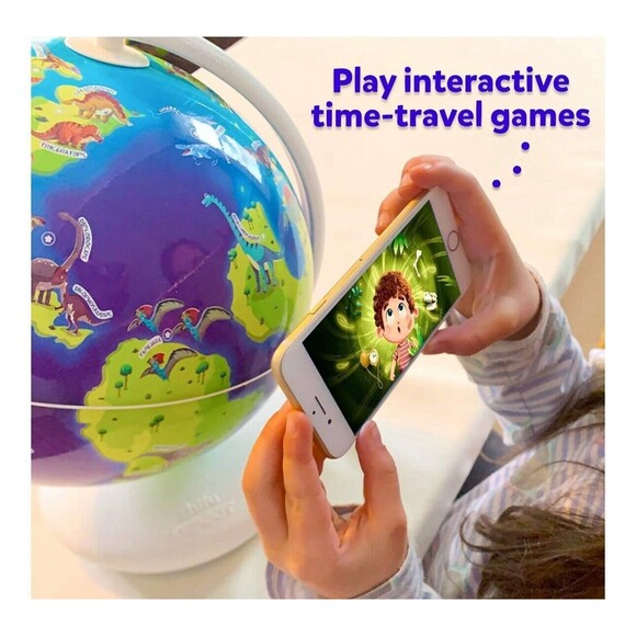 PlayShifu Interactive Dinosaur Toys Orbit Dinos Globe + App Mobile Tablet New - Picture 3 of 5